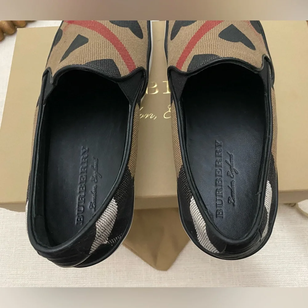 Burberry heart check Slip On Sneakers - Picture 3 of 6
